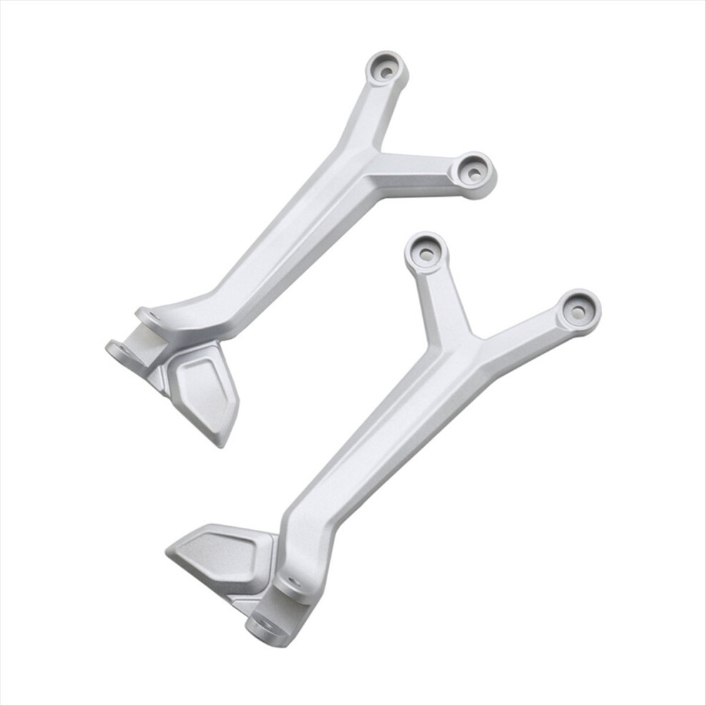 Motorcycle Footrests Foot Rest Bracket for Trident 660 TRIDENT660 2021-2024 Rear Passenger Footpegs Kit Silver-image-OPC-PMTCXXS-NEW