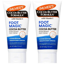 Palmer's Cocoa Butter Foot Cream, Vitamin E, Moisturizes, Softens, Soothes, Dry Skin, Scars - 60g (Pack of 2)