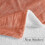 (Super King, Rust) Heavy Thick Blanket Bed Throw-Single Double King Size-Warm Fluffy for Extreme Winters 2