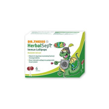 2X Dr. Theiss Herbal Sept Immuno Lollipops Immune Support 6 Pieces