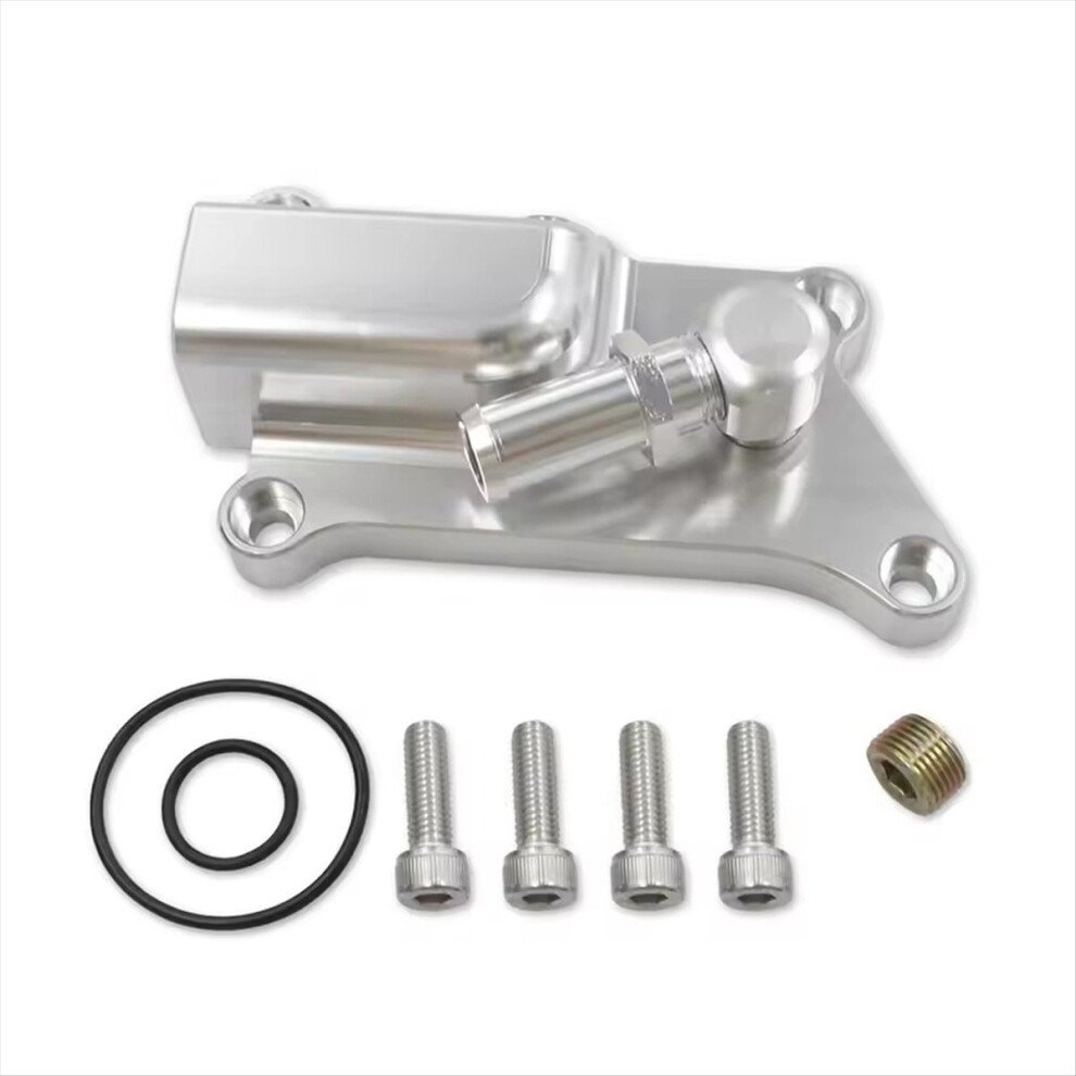 Upper Coolant Housing Replacement for K20 Z3 K24 K Series Convenient Installation with Straight Elbow Hose-image-OPC-PMTDY5M-NEW