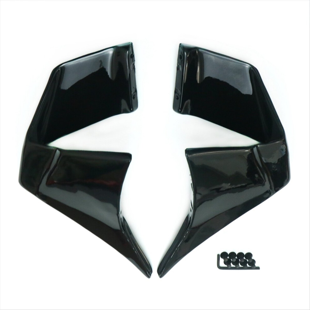 For 400 2018-2023 Motorcycle Aerodynamic Spoiler Wing Side Air Deflectors Fairing Winglets-image-OPC-PMTF6ZX-NEW