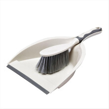 Dust Pan and Brush Set with Handle - Portable Hand Broom Dustpan Combo Small Indoor