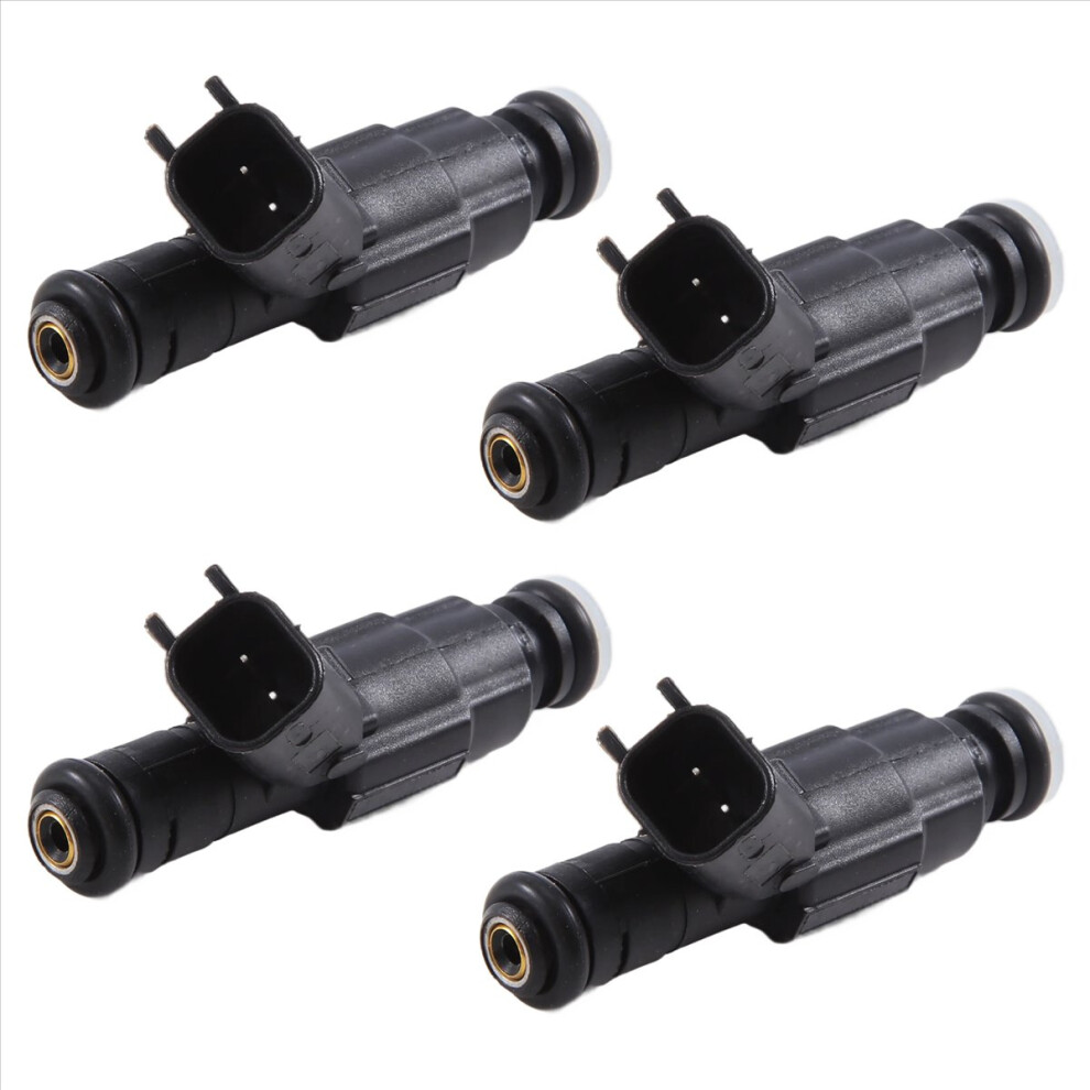 Brecantia Black Set Of 4 Injectors 0280156154 For Focus Fiesta Mondeo