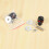 1 Pair Motorcycle Skull Number Plate Frame Screws Fitting Screw Black 8