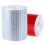 2 pcs 50mm  3 meter Adhesive Tape Warning Reflector Security Marking White and Red 3