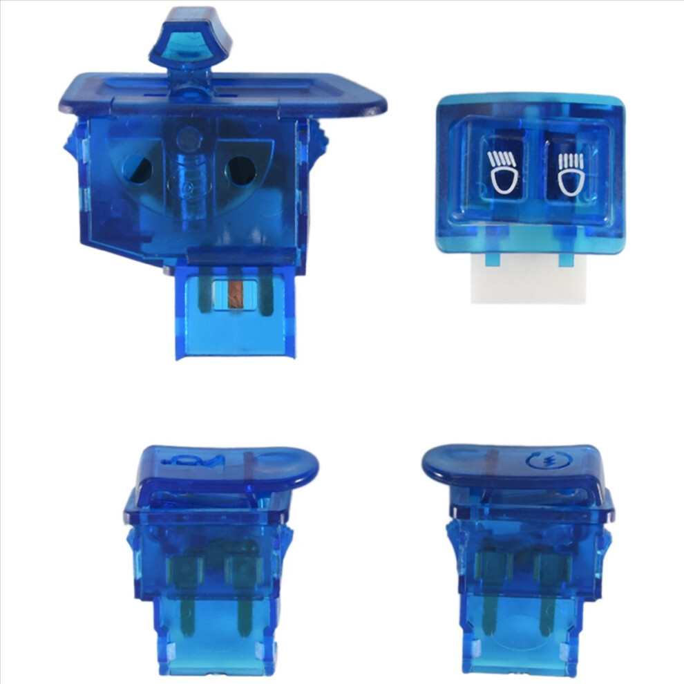 Motorcycle Horn Switch Button Turn Signal for AF27 AF28 AF34 AF35 Blue-image-OPC-PMTG9HX-NEW