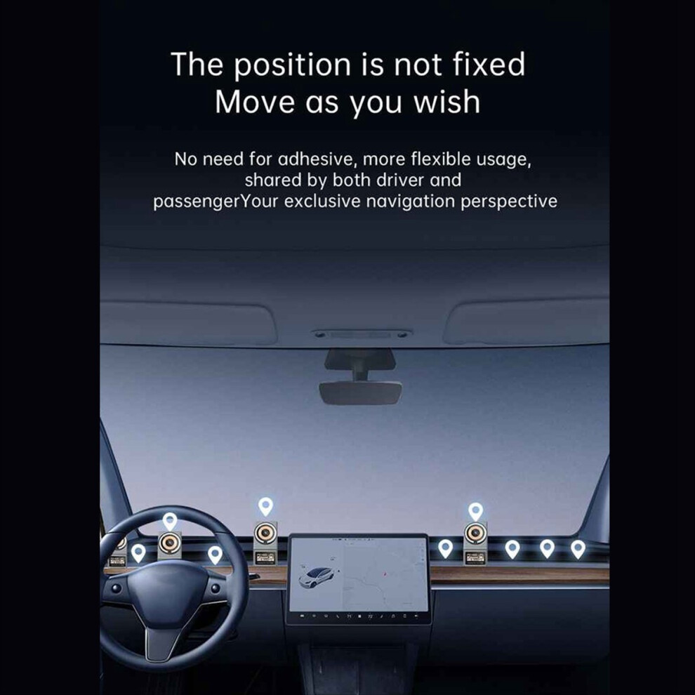 Car Phone Holder 15W Magnetic Wireless Charging Stand Support For Charger Y 4853145190879
