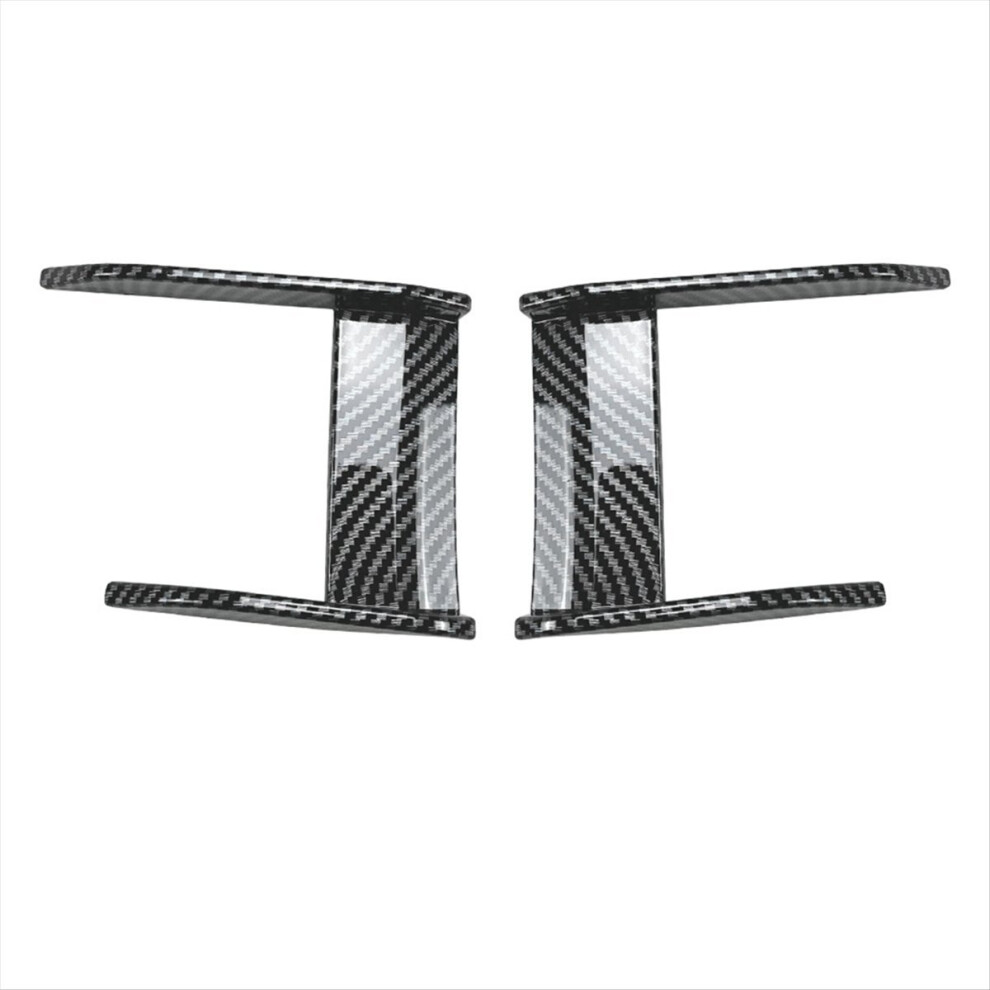 Car Front Bumper Air Vent Splitter Lip Spoiler Wind Knife For 1 Series F40 118I 120I 2019+Mp Carbon Fiber 4853145190473
