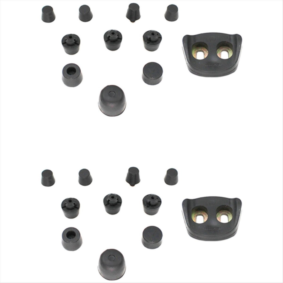 2Set Car Door Dampers Buffer Pad Bump Stop Shock Rubber For Montero V31 V32 V33 V43 V45 V73 V77 4853145102926