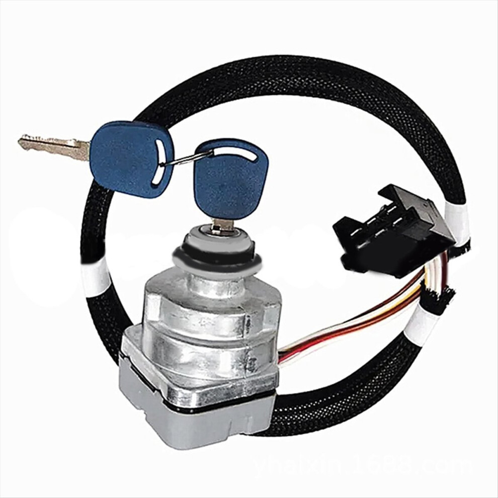 87561528 Ignition Switch With Key For New Tractor 5640 6640 7740 7840 8160 8240 Engine 81864288 4853145101189