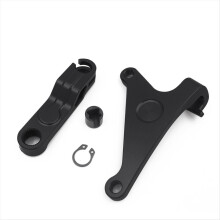 Motorcycle Clutch Arm Extension Lever Bracket Kit for 700 XTZ 2019-2024 MT07 FZ07 R7 Black