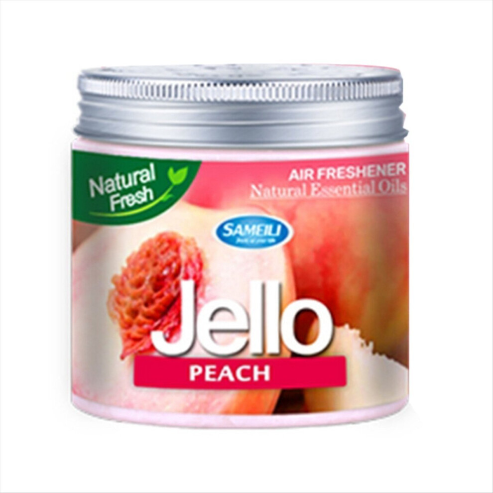 Car 220G Jello Perfume Air Freshener Balm Deodorizing Long-Lasting Fragrance Scent Aromatherapy Peach 4853145106849