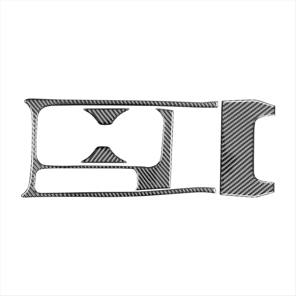 Carbon Fiber For 9Th 2012-2015 Center Console Cup Holder Cover Trim Interior Accessories Lhd 4853145109130