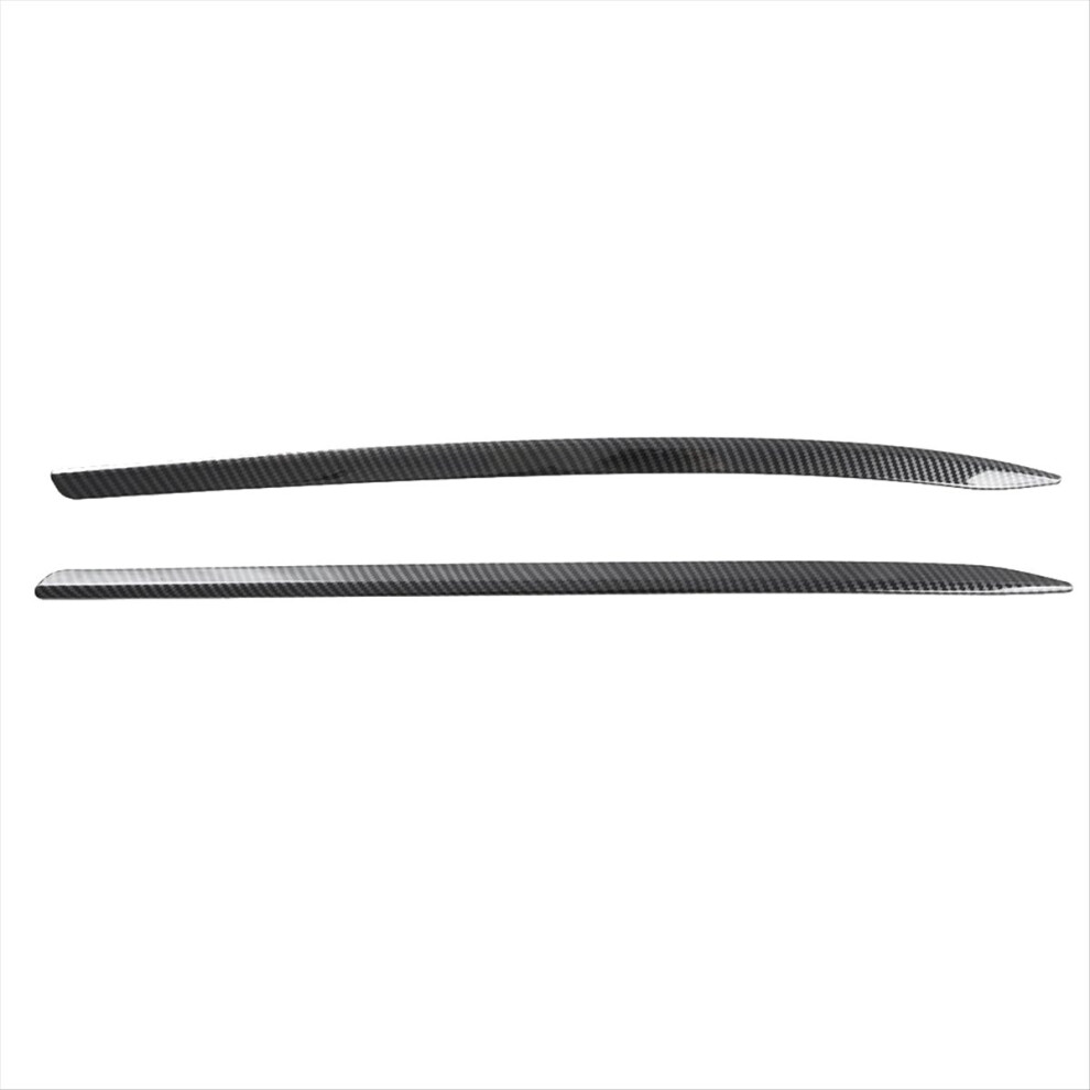 Brecantia Carbon Fiber Color Rear Fog Lamp Decorative Strip Light Trim For Seal / Atto 4