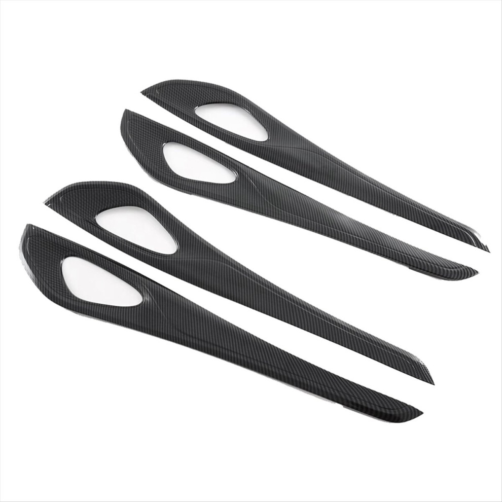 Brecantia Car Interior Door Strip Panel Trim Cover Carbon Fiber Color For Seal / Atto 4