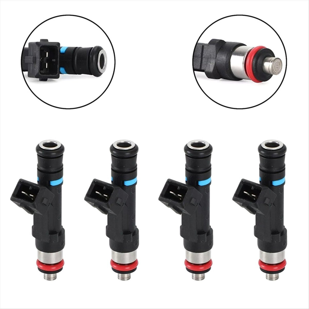 4X Injectors 0280158101 Fit For Nubira Lacetti J200 1.8L 96487557 4853145112888