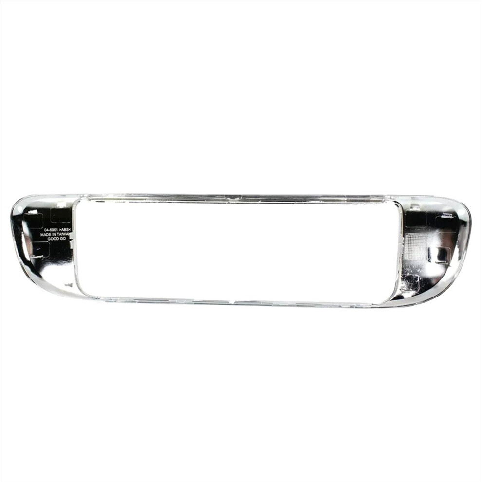 51129804577 For Mini Countryman R60 2011-2016 Rear License Plate Bracket Bumper Trim Chrome 4853145109826