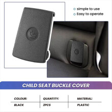 6Pcs for F20 F30 F31 E84 E87 3-Series Rear Child Seat Anchor ISOFIX Cover 52207319686
