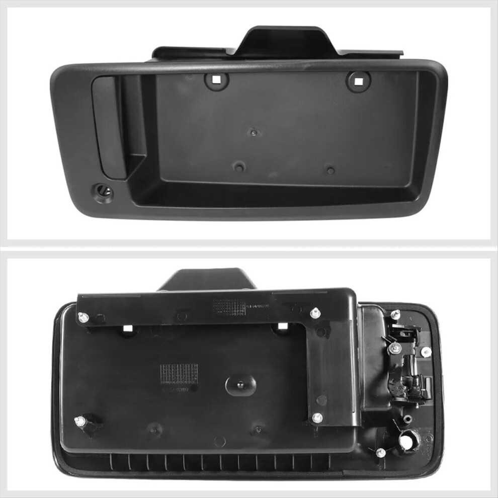Car Exterior Door Handle With License Bracket For Express 3500 2500 1500 1996-2009 Gm1820106 Light 4853145114622