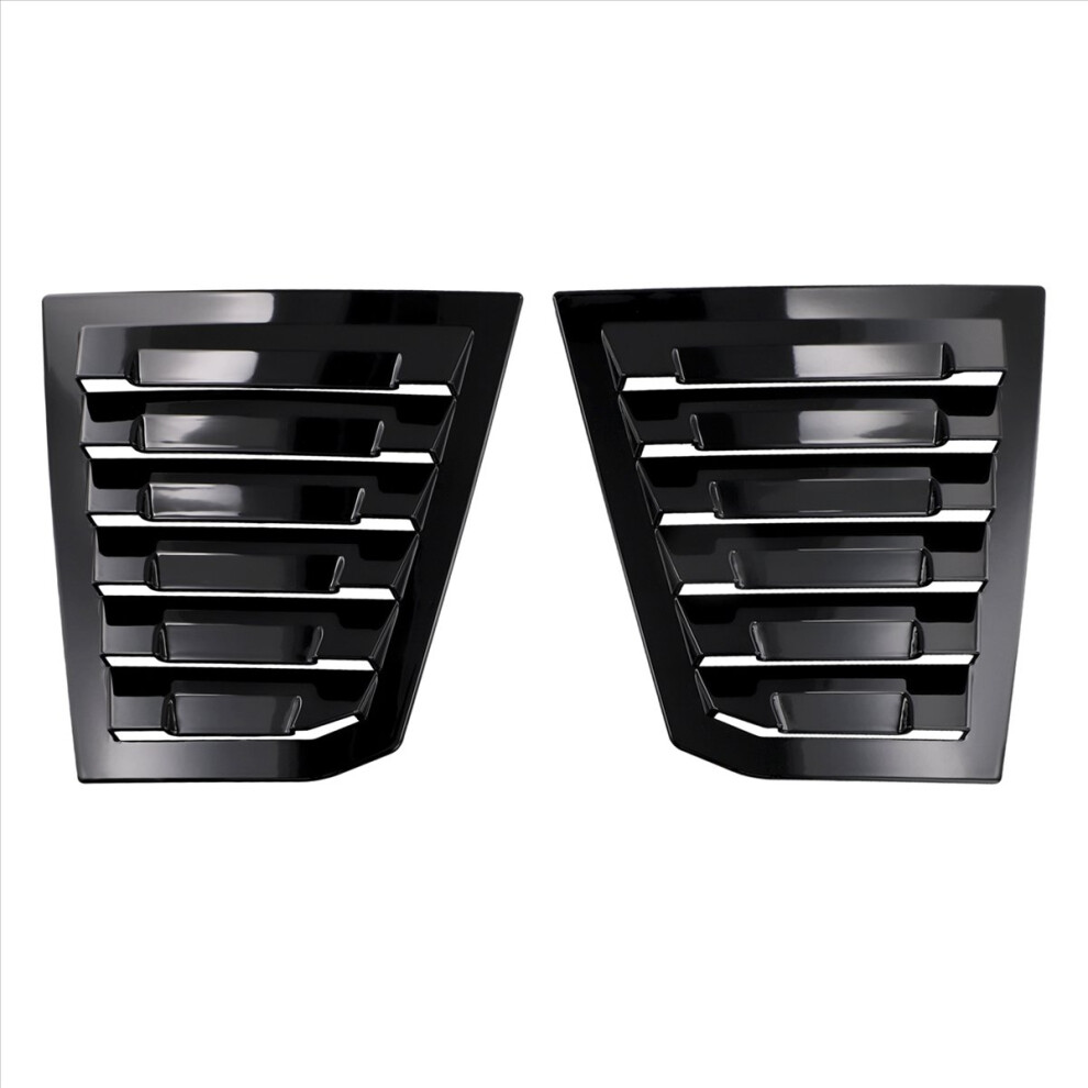 Car Bright Rear Shutter Cover Vent Trim For Cruze 2016 2017 2018 2019 Black 4853145118446