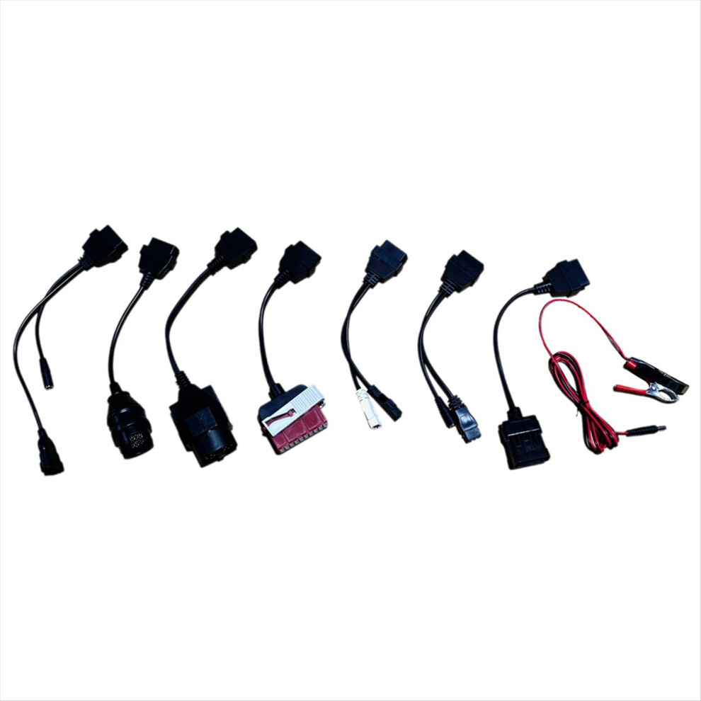 8Pcs Full Sets Tcs Multidiag Pro Car Obd Converter Cables Obd2 Diagnostic Interface Connector Extension Cable 4853145121309