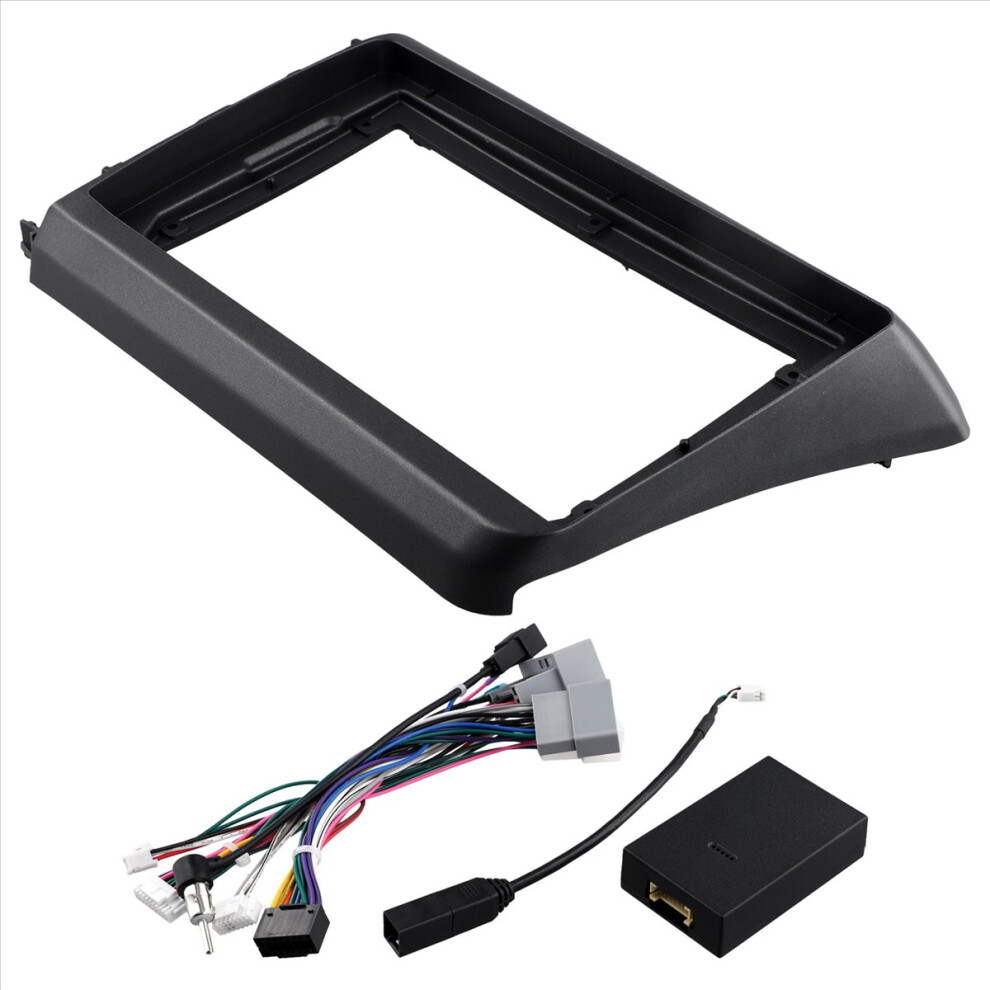 Car Radio Fascia 9 Inch Dash Kit Refitting Installation Frame Stereo Panel Head Unit Bezel For 2012 Lhd 4853145119849
