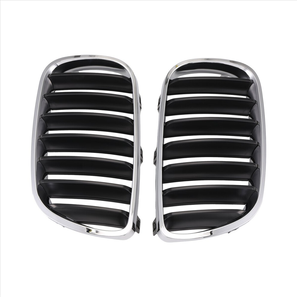 For X3 E83 2004-2006 Car Kidney Bumper Grille Grid Base Middle Net Grills 51113420091 51113420092 4853145133555