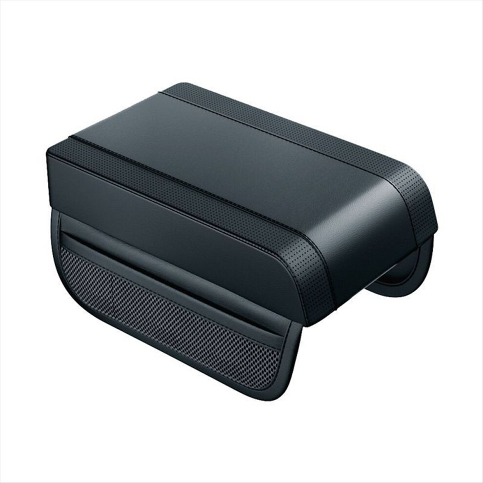 Universal Car Armrest Booster Cushion, New Memory Cotton Box Pad Auto Center Console Black 4853145137980
