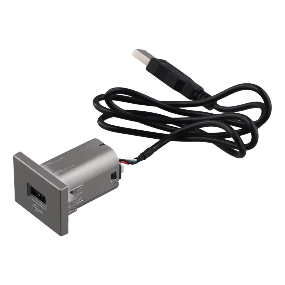 Brecantia Car Usb Input Adapter Audio Radio U-Disk Flash Socket Interface Cable For Focus 2 Mk2 2009-2011 Accessories