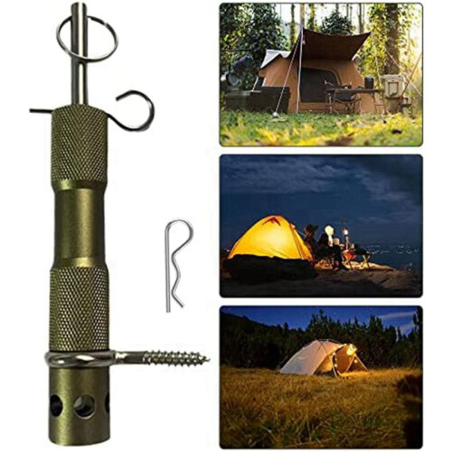 Perimeter Trip Alarm, 22 Gauge Camping Alarm Wire Device, Early Warning Security System 2