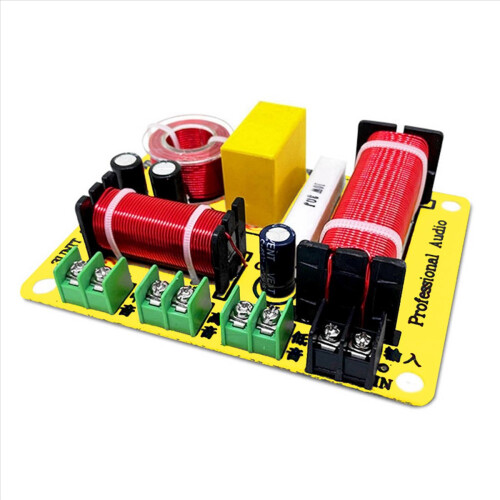 3 Way Frequency Divider Treble+Midrange+ HiFi Crossov Audio Home Theater Speaker 1