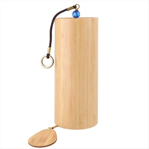Chakra Chime Bamboo Meditation Chimes for Outdoors Wind Sound Instruments Set C Chord Decoration