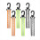 6Pcs Reflective Strips, Safety Reflector Pendants Key Chains for Backpack Clothes Cycling 2