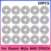 20PCS Mop Cloth Compatible for M40 D110CN Replacement Parts Accessories Consumables