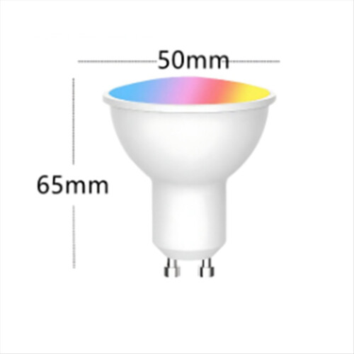 Tuya Bluetooth Light Bulb Dimmable 6W 220V Smart Life App Control Spotlight Works with 1Pcs 2