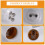 GU10 to E26/E27 Adapter Bayonet Base Screw Bulb Socket Converter 9