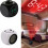 Projection Alarm Clock Ceiling Display Snooze Desk Table Voice Multifunction Digital White 5