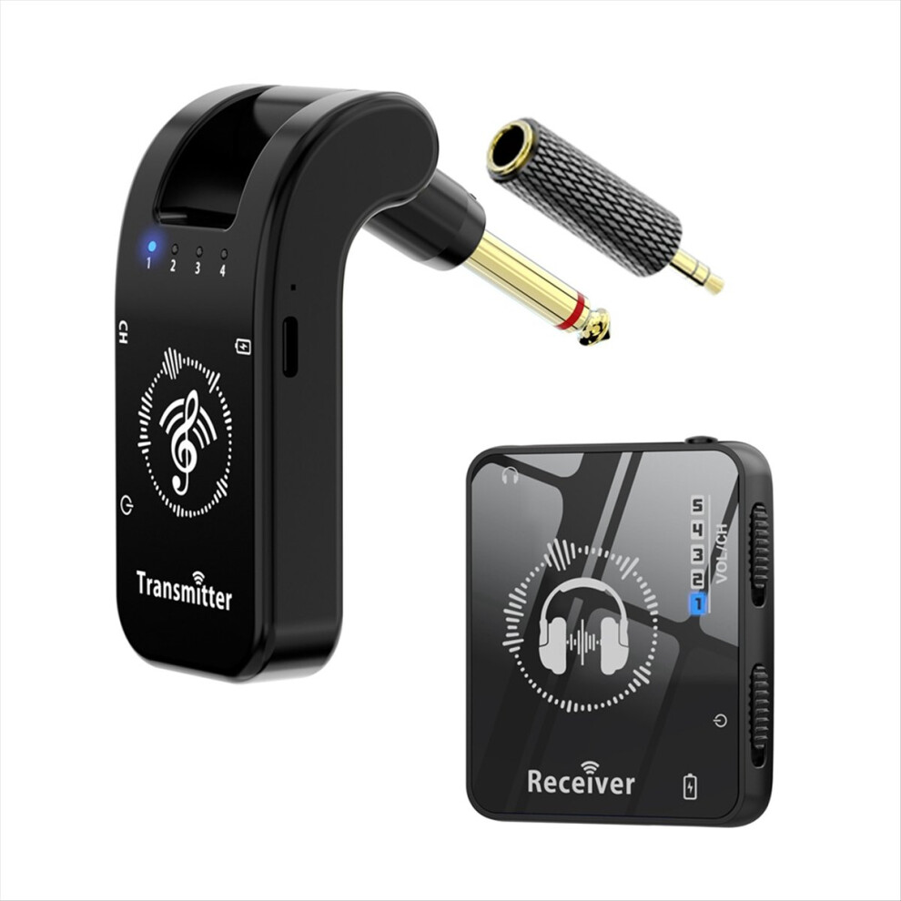 Wireless Ear Monitor Transmission System Transmitter Plus Receiver 4853571707467