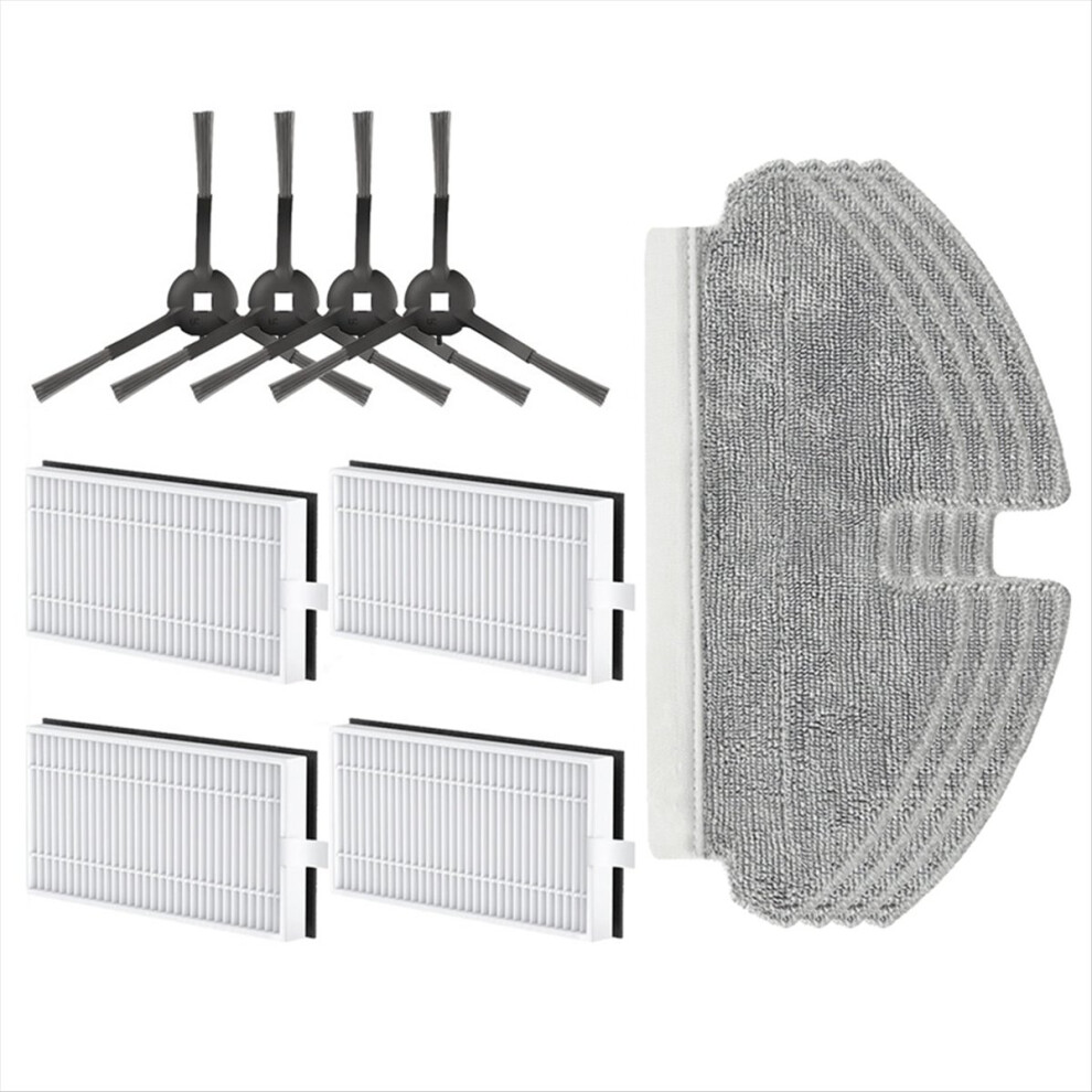 For M1 / Trouver Robot Vacuum Cleaner Side Brush Filter Mop Cloth Accessories Part 4853571705487