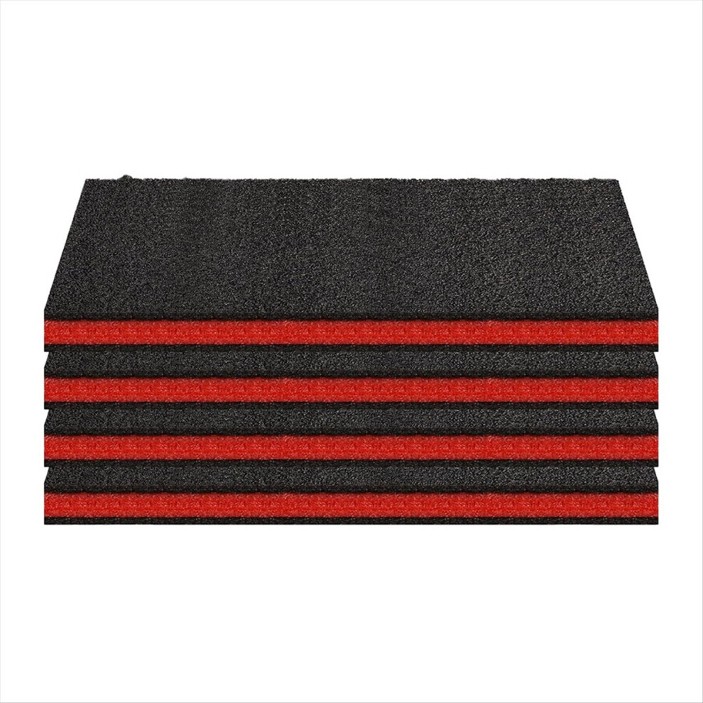 4 Pack Tool Box Foam,18X13x1 Inch Foam Inserts For Cases,Tools Liner Polyethylene Tools Sheets,Toolbox Organizer 4853571705524