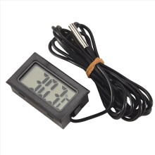 Thermometer digital LCD -40 Degrees Celsius + 110 Temperature measuring instrument gauge, 2 Meter