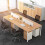 2 Pcs Office Desk Divider Clamp Privacy Screen Clip Holder Bracket Baffle Partition for Table -Black 8