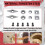 8Pcs Turning Inserts Cutting Tools, Carbide Cutters Set for Wood Lathe Tools - with Radius, Point A 8