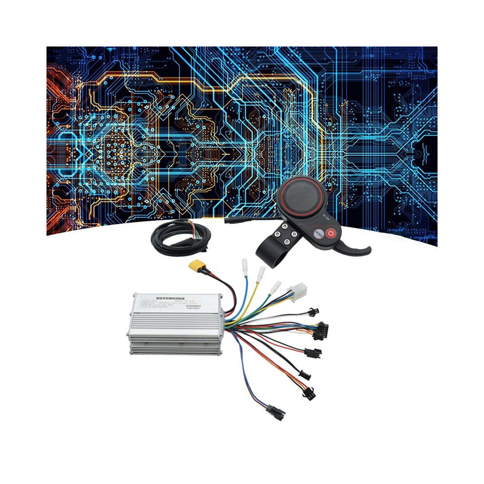 48V 25A Electric Scooter Controller Dashboard Kit with TF-100 Display ...