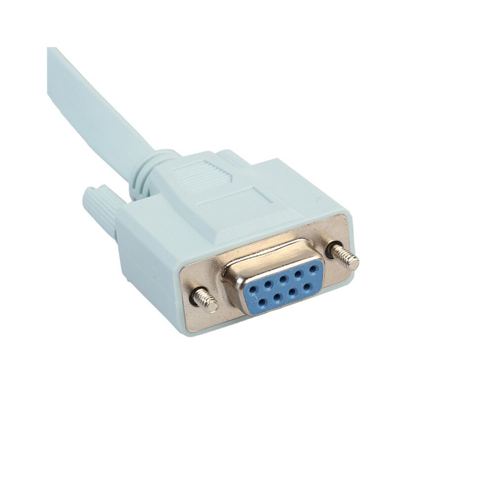 Usb Console Cable Rj45 Cat5 Ethernet To Rs232 Db9 Com Port Serial Female Routers Network Adapter 1.8M 4853571719224