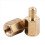 10 Pcs PC PCB Motherboard Brass Standoff Hexagonal Spacer M3 6+4mm 4