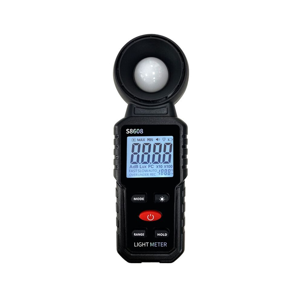 Digital Illuminance Meter Tester 200,000Lux Luxmeter Ing Intensity Brightness Measurement Tool Light 4853571718326