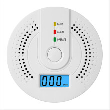 1Pc Monoxide Detector,Portable Carbon Alarms for Home, CO Alarm with UL2034(Batteries NOT Included)