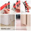 Drywall Adjustable Arc Scraper Scrape Putty Trowel Finishing Knife Multi-Function Paint Bricklayer 7